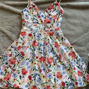 Floral strappy  sundress